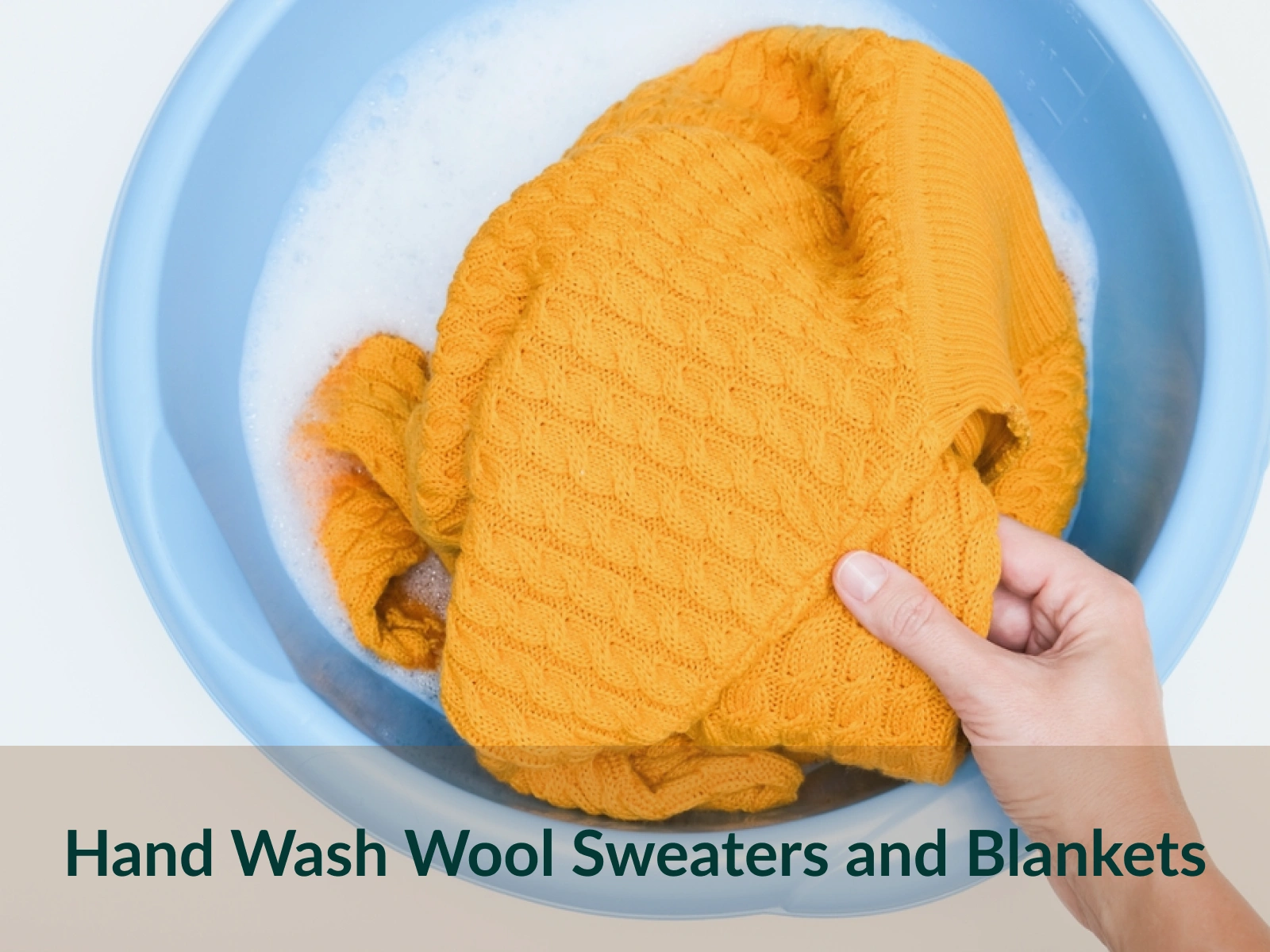  how to hand wash wool sweaters and blankets