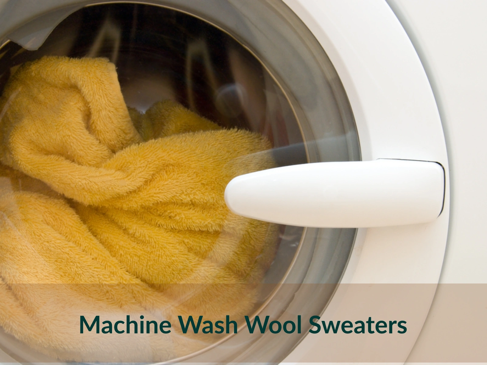 how to machine wash wool sweaters